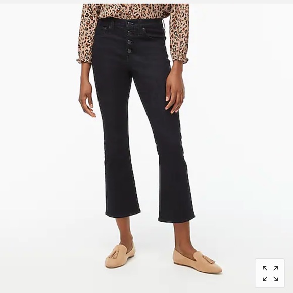 J. Crew Factory Denim - Jcrew Factory High Rise Crop Flare 26P - NWT